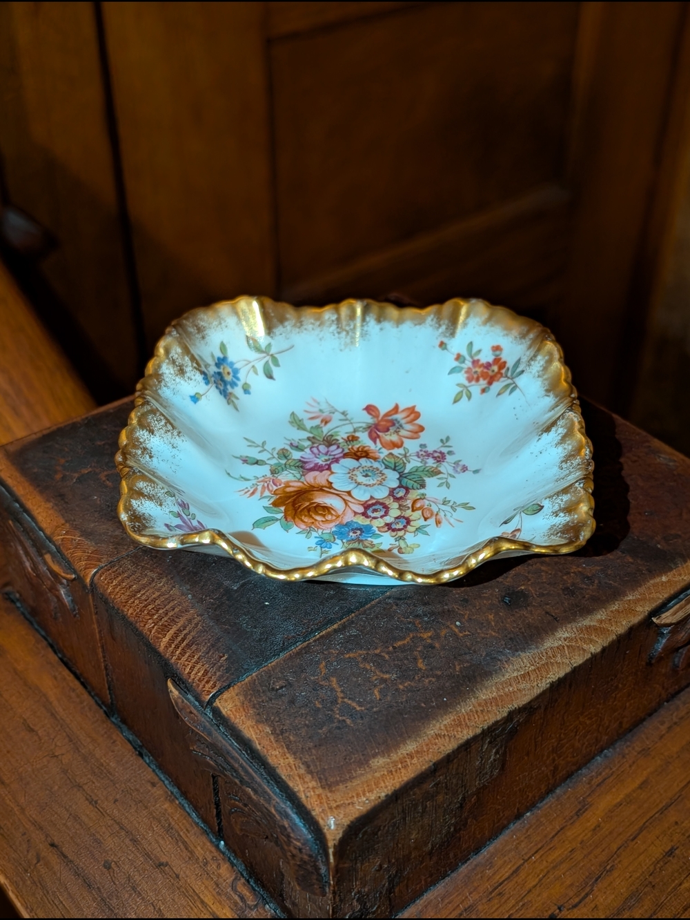 Hammersley Lady Patricia Candy Dish Tray Bone China